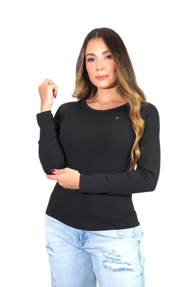 Buzo Women Tommy Hilfiger Black Buzo