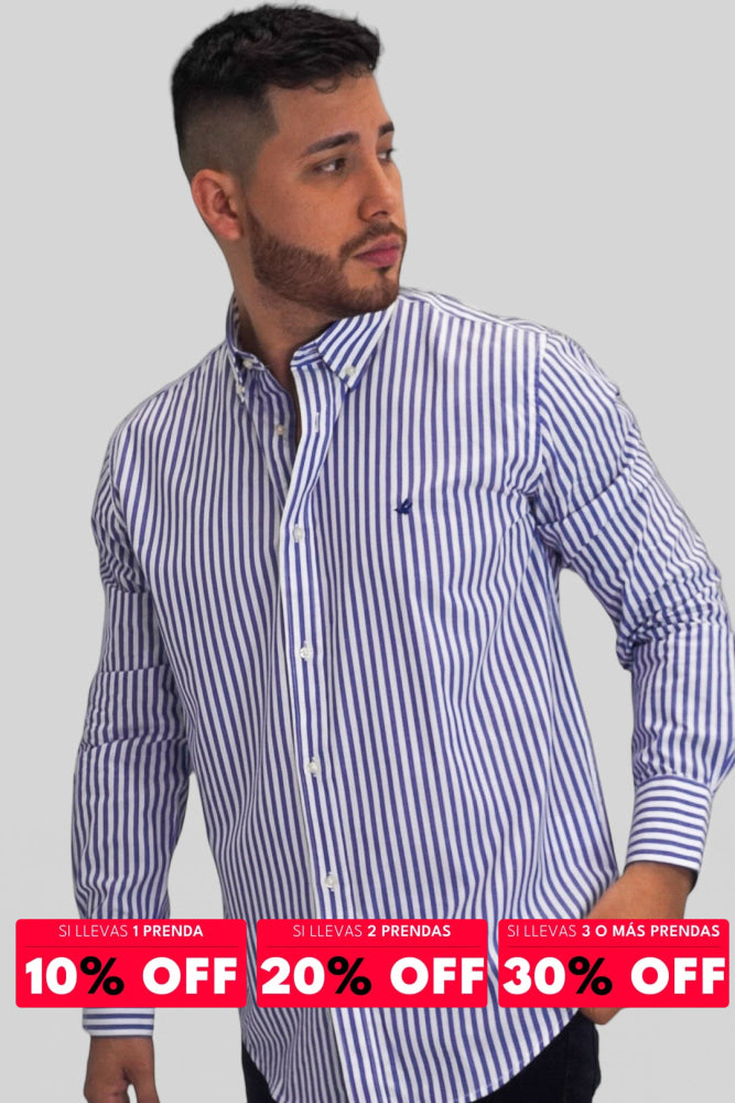 Camisa Brooksfield Navy Camiseta