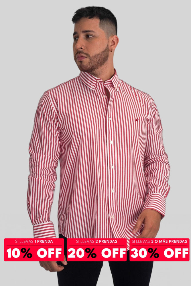 Camisa Brooksfield Red Camiseta