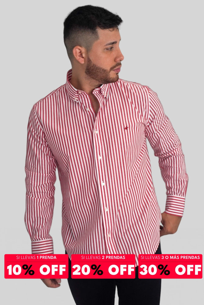 Camisa Brooksfield Red Camiseta