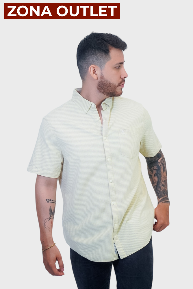 Camisa Penguin Cream Gold S Camisas