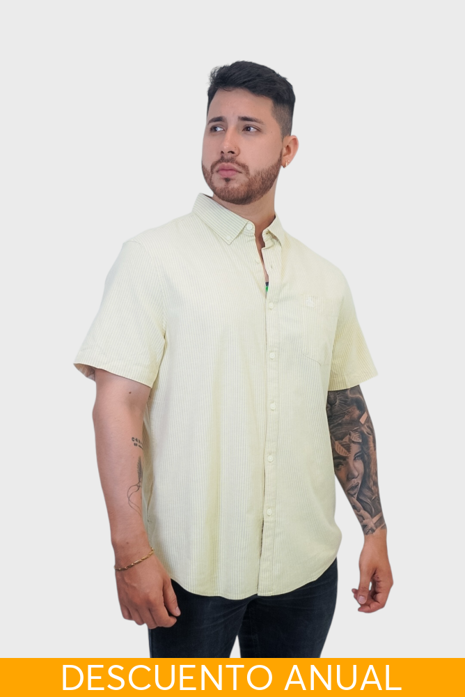 Camisa Penguin Cream Gold S Camisas