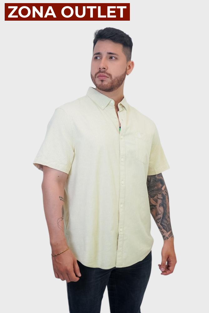 Camisa Penguin Cream Gold S Camisas