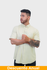 Camisa Penguin Cream Gold S Camisas