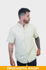 Camisa Penguin Cream Gold S Camisas