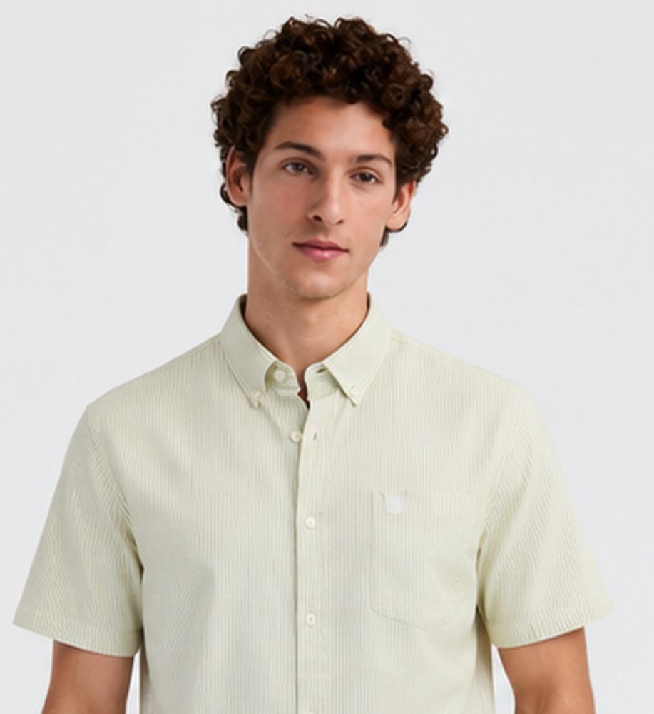 Camisa Hombre Cream Gold Penguin - S - Camisas