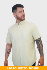 Camisa Penguin Cream Gold S Camisas