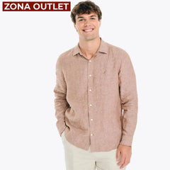 Camisa Hombre de Lino Nautica Camisas