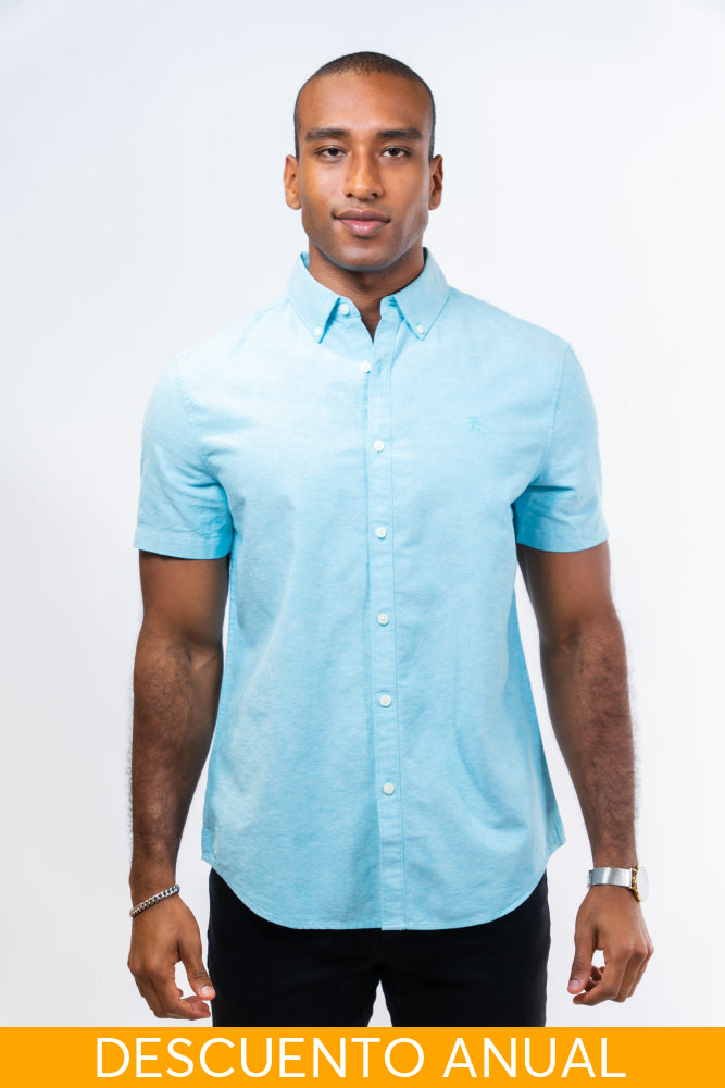 Camisa Hombre Manga Corta Penguin - Camisas