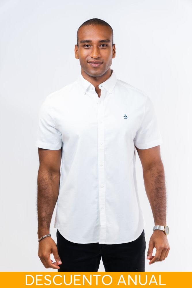 Camisa Hombre Manga Corta Penguin - Camisas