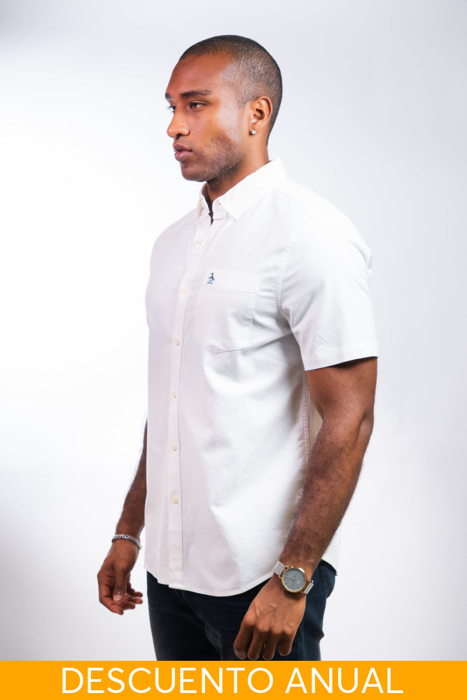 Camisa Hombre Manga Corta Penguin - Camisas