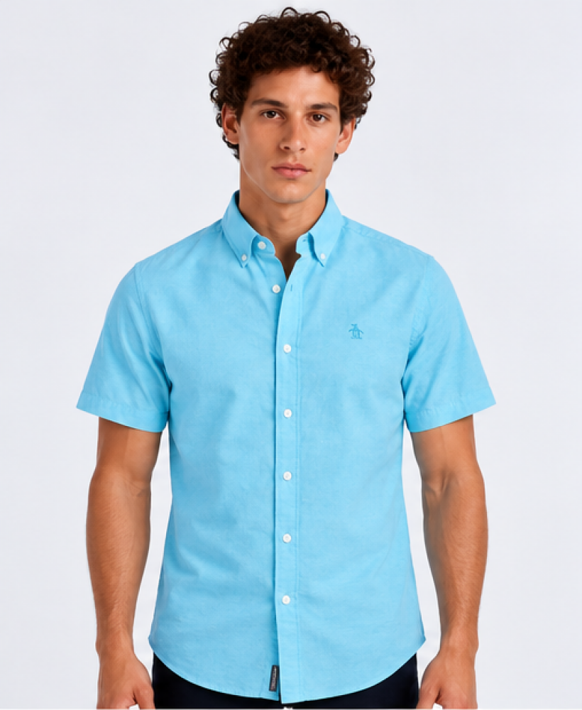Camisa Hombre Manga Corta Penguin - Camisas