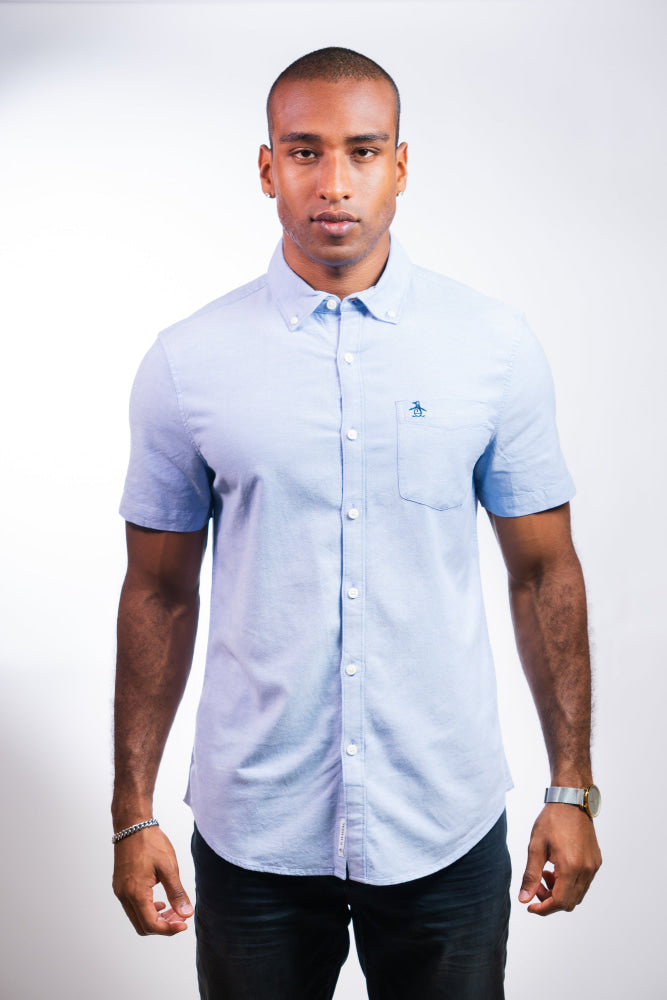 Camisa Hombre Manga Corta Penguin - Camisas