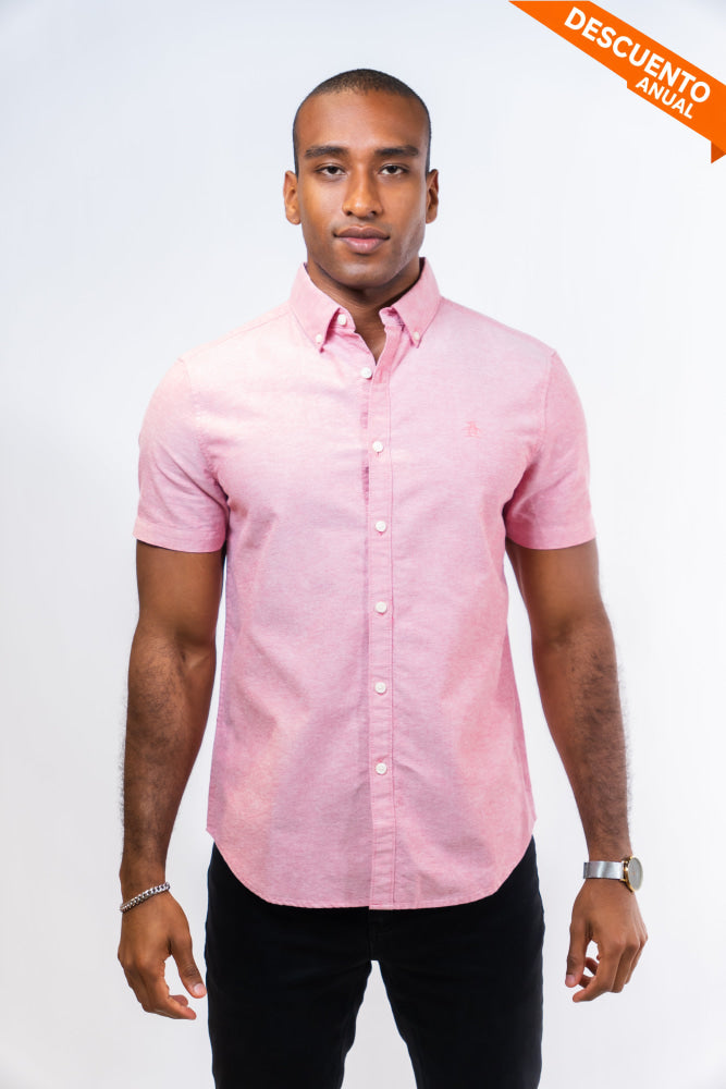 Camisa Hombre Manga Corta Penguin - Camisas