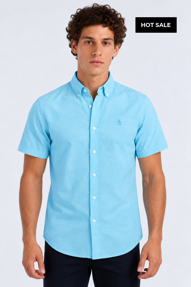 Camisa Hombre Manga Corta Penguin - Camisas