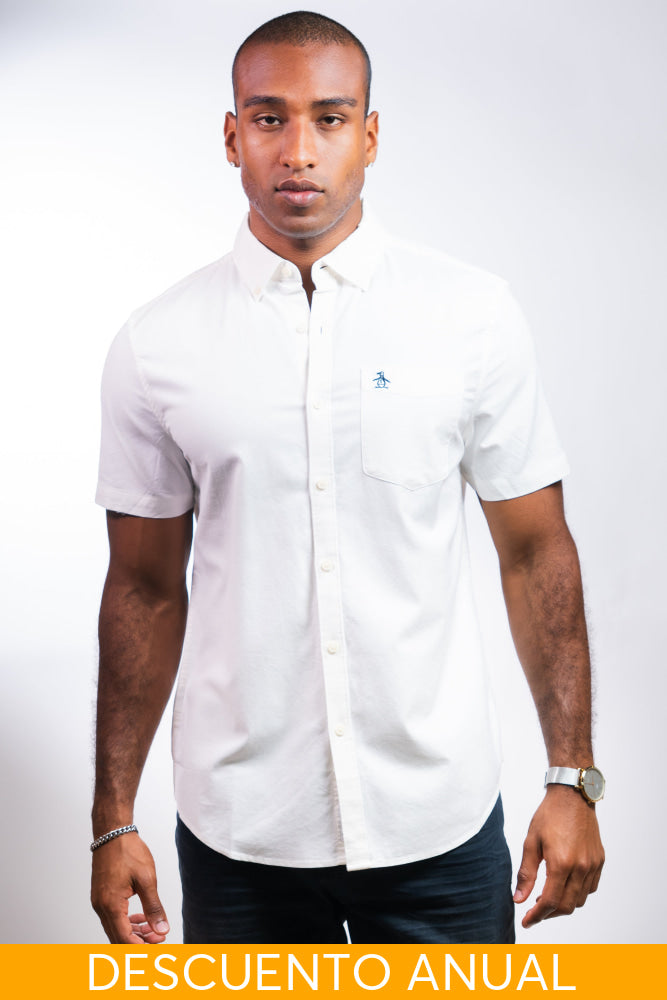 Camisa Hombre Manga Corta Penguin - Camisas