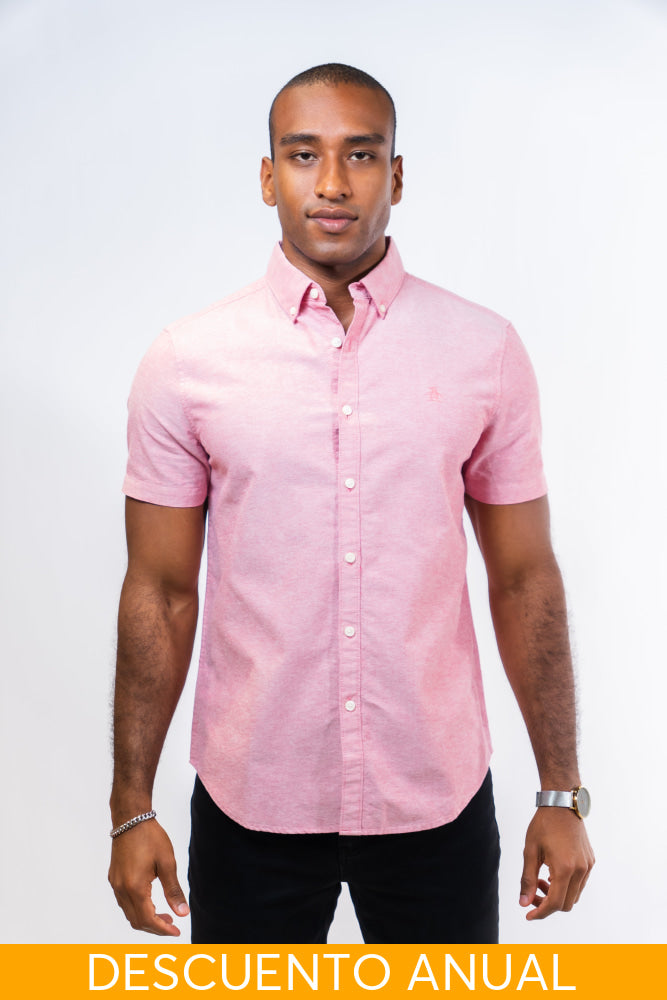 Camisa Hombre Manga Corta Penguin - Camisas