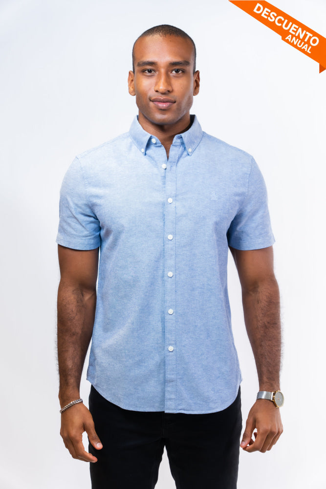 Camisa Hombre Manga Corta Penguin - Camisas