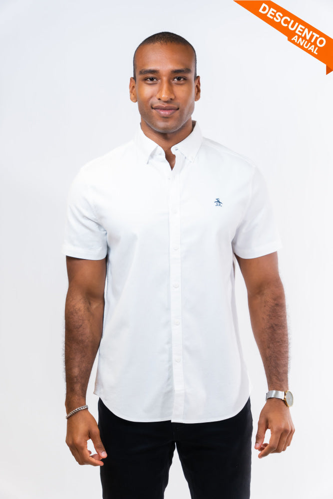 Camisa Hombre Manga Corta Penguin - Camisas
