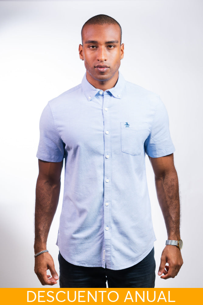Camisa Hombre Manga Corta Penguin - Camisas