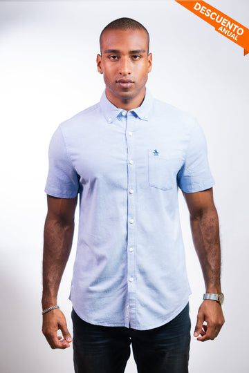 Camisa Hombre Manga Corta Penguin - Camisas