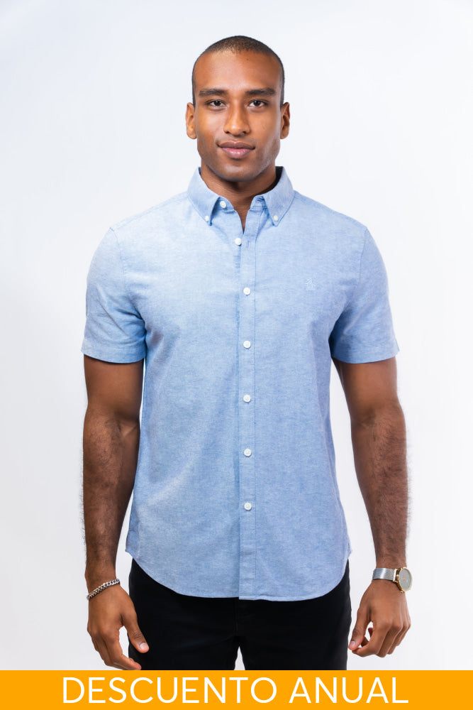 Camisa Hombre Manga Corta Penguin - Camisas