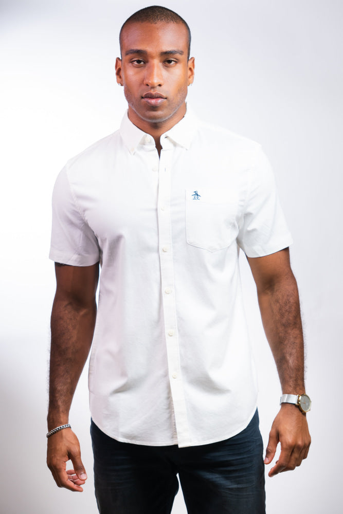 Camisa Hombre Manga Corta Penguin - Camisas