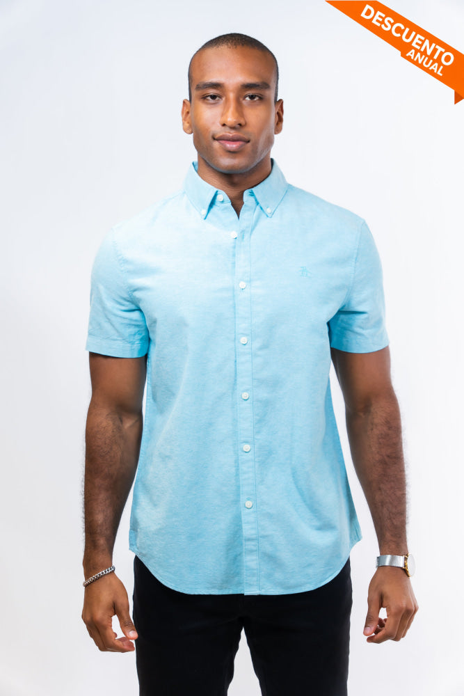 Camisa Hombre Manga Corta Penguin - Camisas
