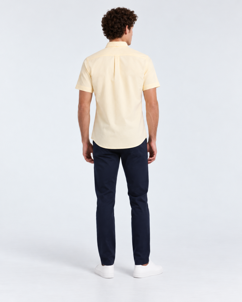 Camisa Hombre Manga Corta Penguin Oxford - S - Camisas