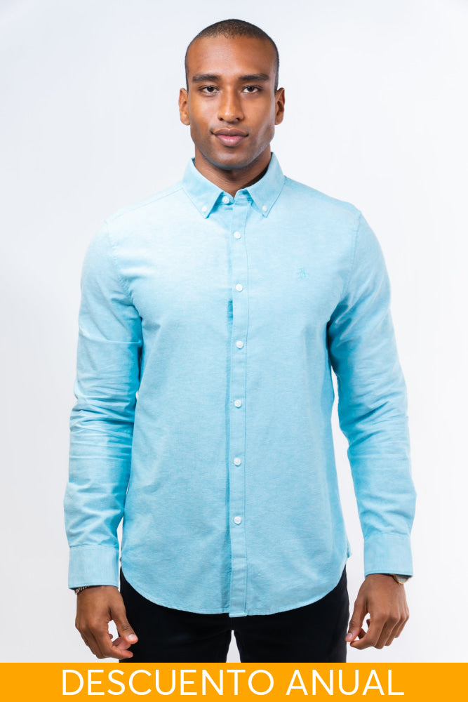 Camisa Hombre Manga Larga Penguin - Camisas
