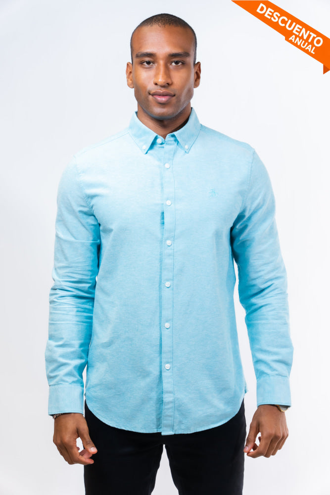 Camisa Hombre Manga Larga Penguin - Camisas
