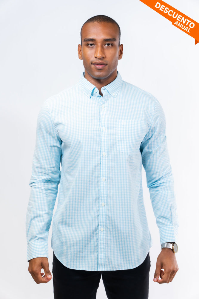 Camisa Hombre Manga Larga Penguin - Camisas