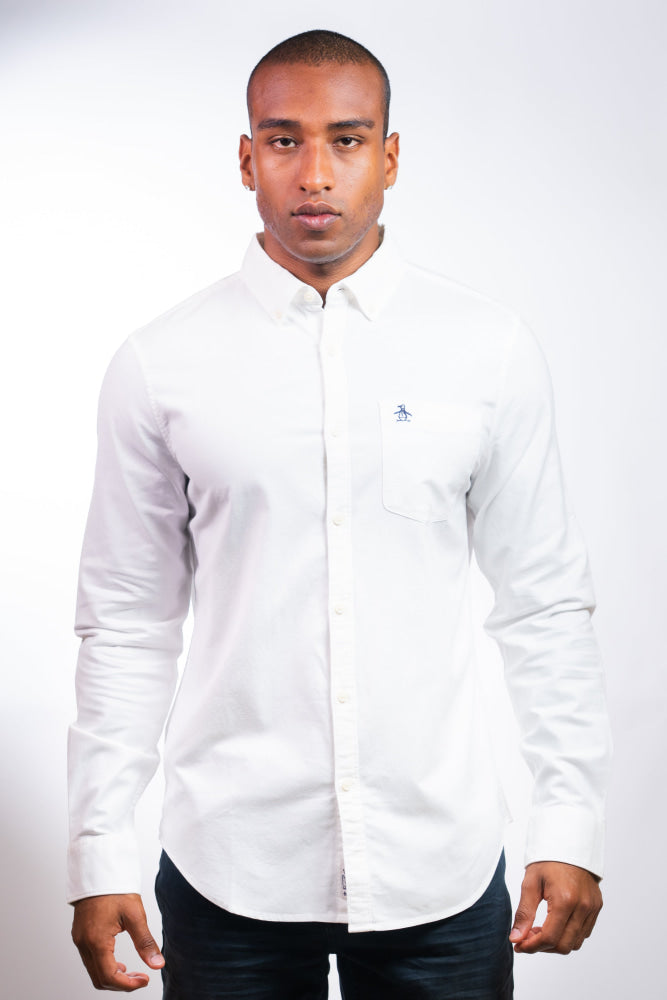 Camisa Hombre Manga Larga Penguin - Camisas