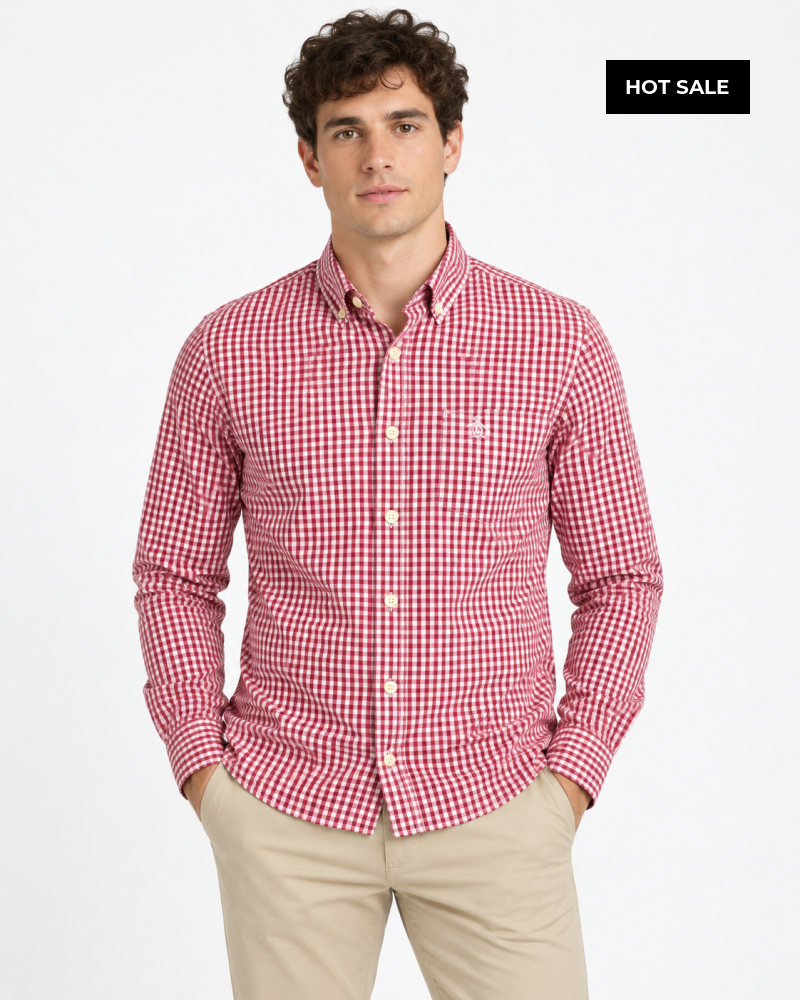 Camisa Hombre Manga Larga Penguin - Camisas
