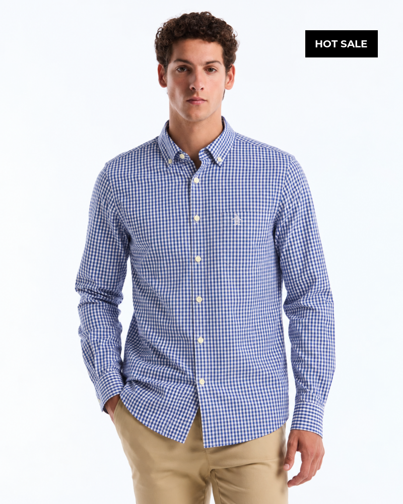 Camisa Hombre Manga Larga Penguin - Camisas