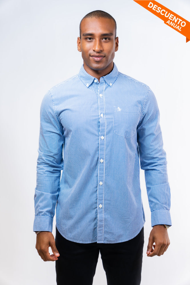 Camisa Hombre Manga Larga Penguin - Camisas