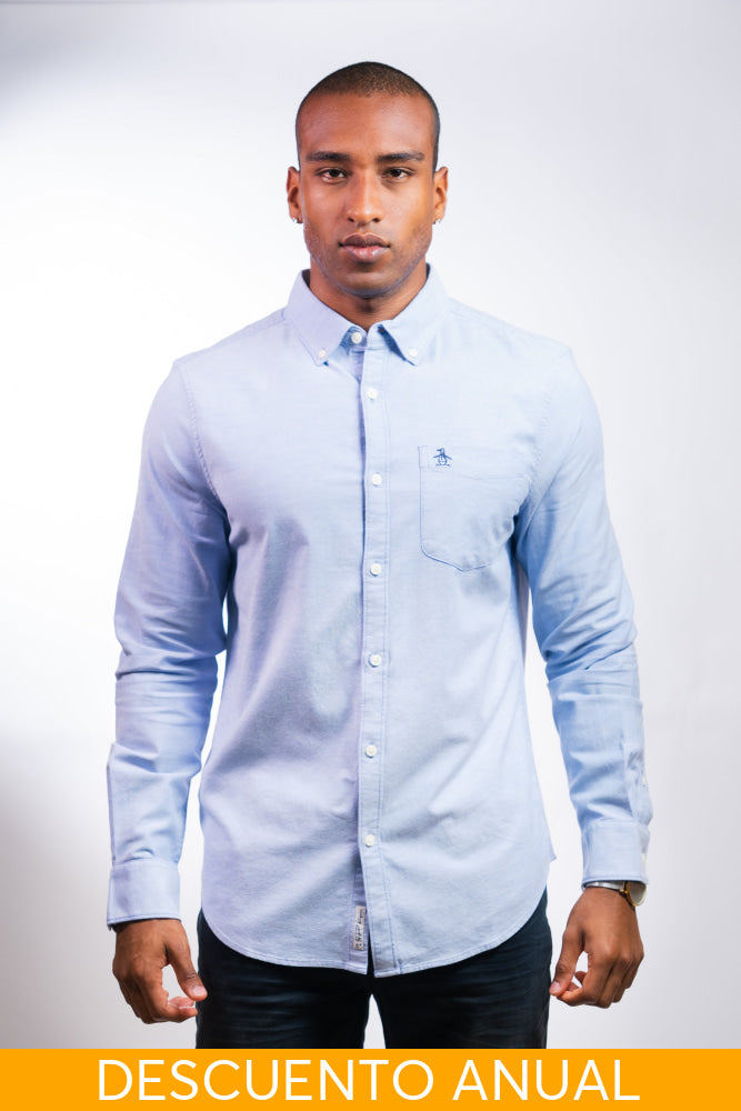 Camisa Hombre Manga Larga Penguin - Camisas