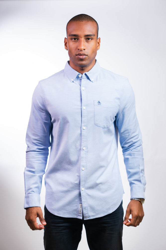 Camisa Hombre Manga Larga Penguin - Camisas