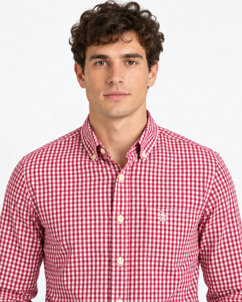 Camisa Hombre Manga Larga Penguin - Camisas