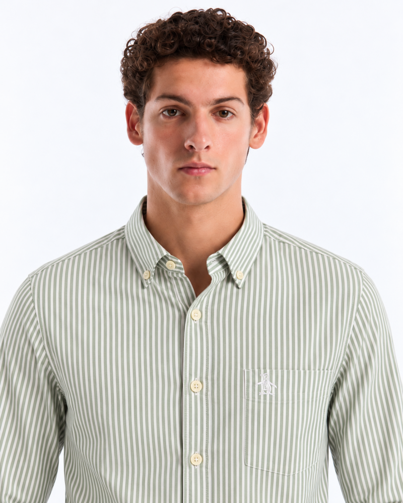Camisa Hombre Manga Larga Penguin - Camisas