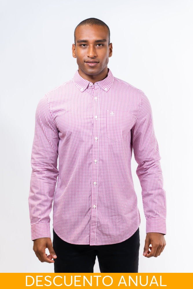 Camisa Hombre Manga Larga Penguin - Camisas