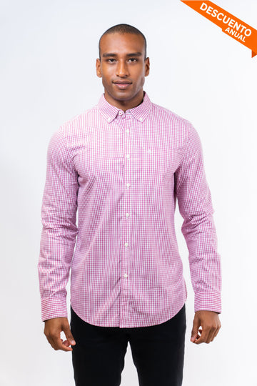 Camisa Hombre Manga Larga Penguin - Camisas