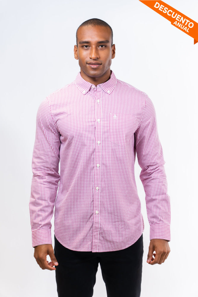 Camisa Hombre Manga Larga Penguin - Camisas
