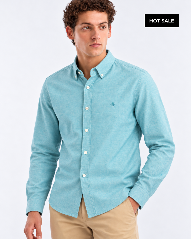 Camisa Hombre Manga Larga Penguin - Camisas