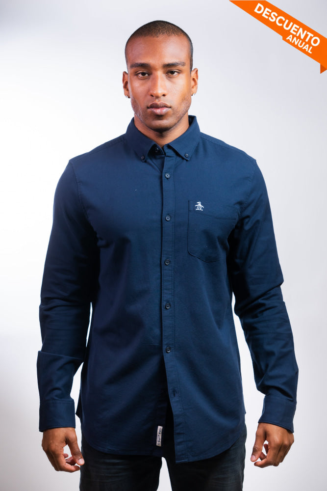 Camisa Hombre Manga Larga Penguin - Camisas
