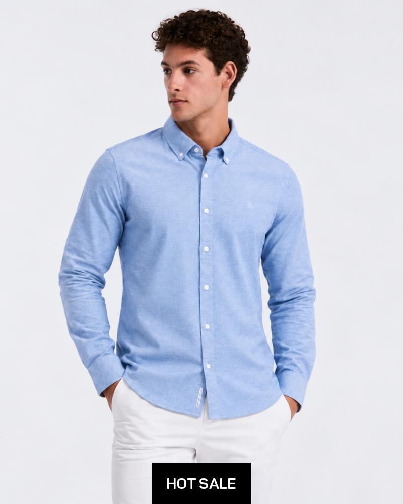 Camisa Hombre Manga Larga Penguin - Camisas