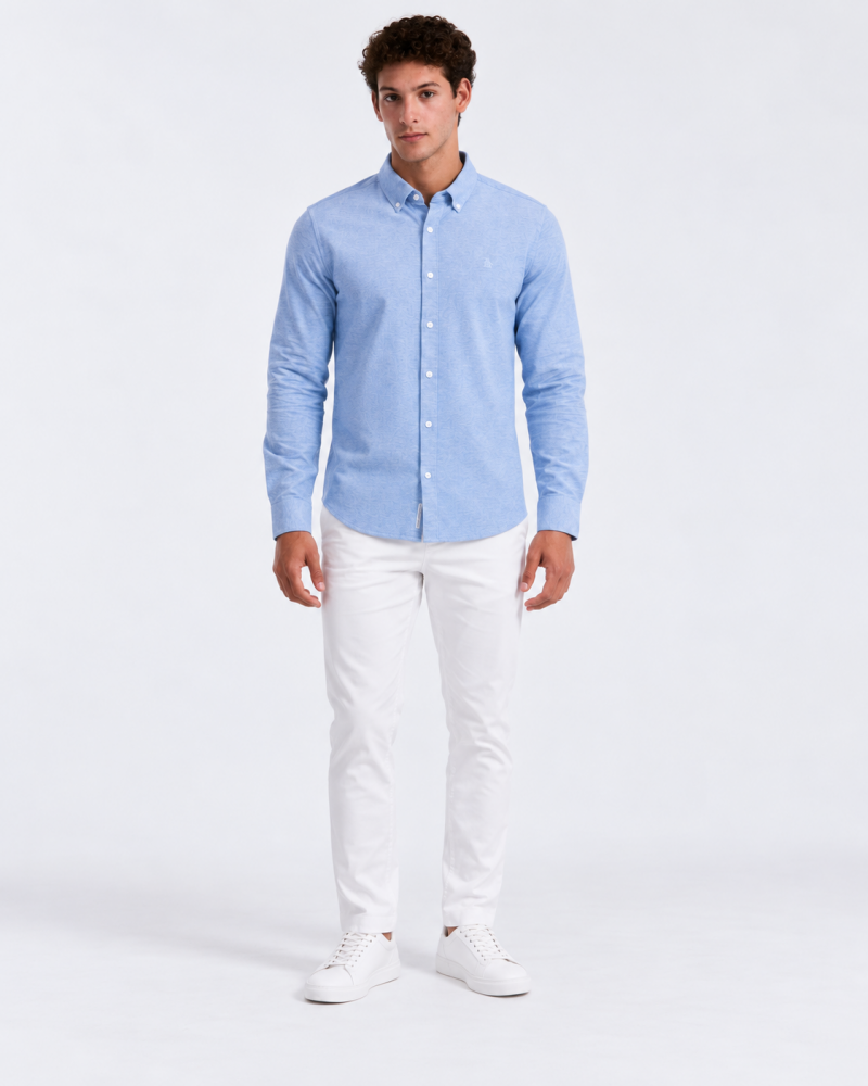 Camisa Hombre Manga Larga Penguin - Camisas