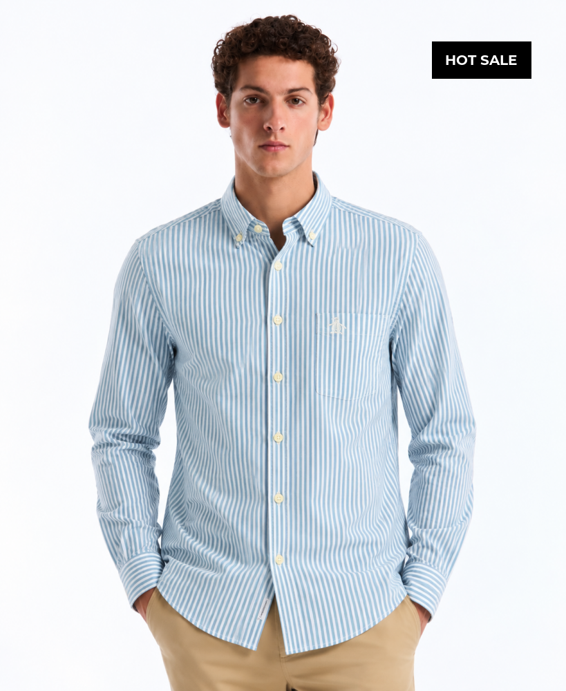 Camisa Hombre Manga Larga Penguin - Camisas