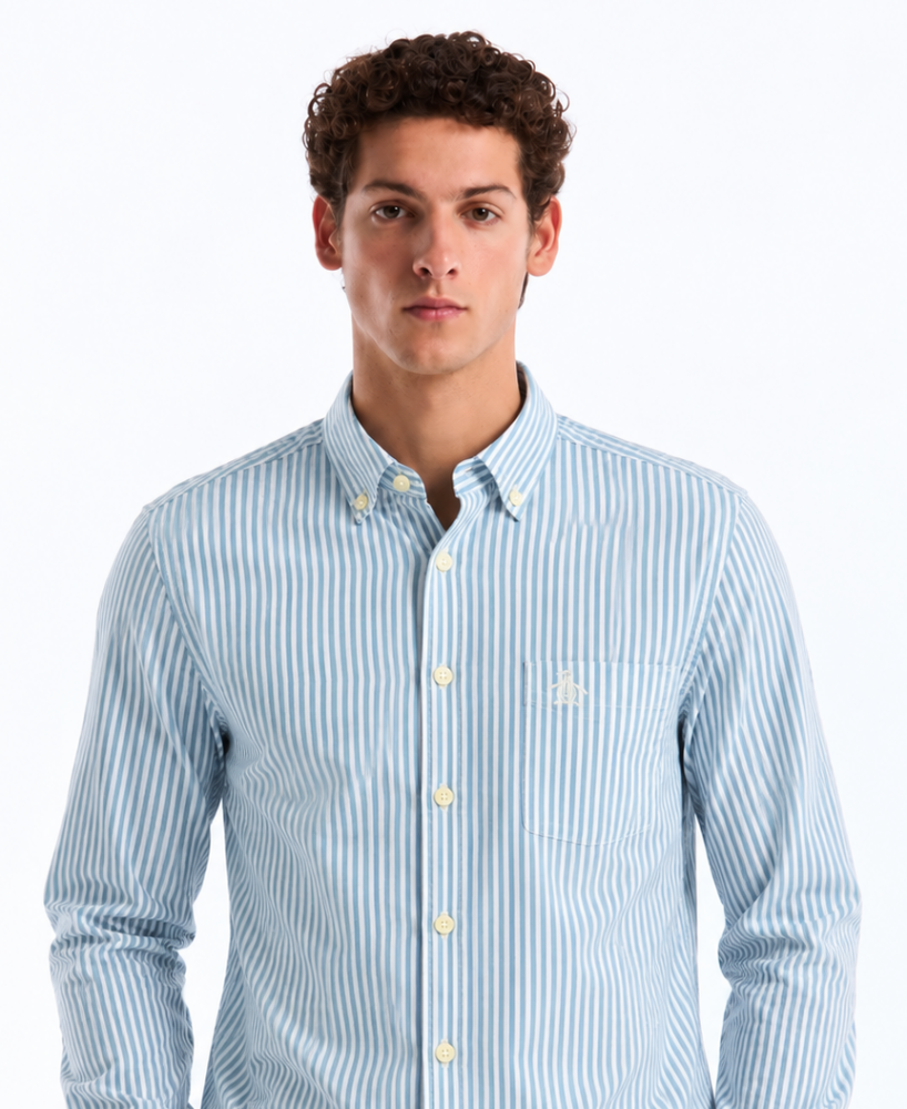 Camisa Hombre Manga Larga Penguin - Camisas