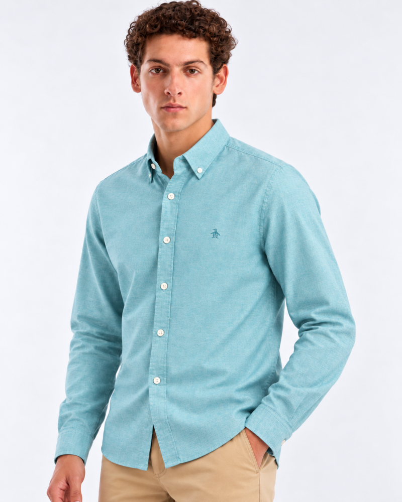 Camisa Hombre Manga Larga Penguin - Camisas